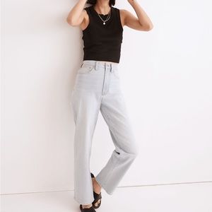 NWOT Madewell Perfect Vintage Straight Jeans Size 31